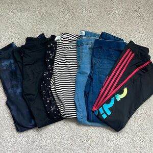 7 pairs girls bottoms
